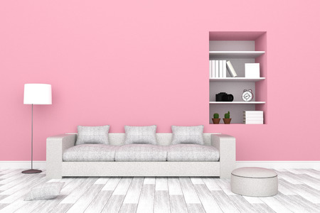 3 D レンダリング Wall Natural 部屋の外からの光の穴ピンク パステル Wall Book 棚に対して白いソファ家具モダンなリビング ルームのインテリアの実例 の写真素材 画像素材 Image 3 D レンダリング Wall Natural 部屋の外からの光の穴ピンク パステル Wall Book 棚に対して白いソファ家具モダンなリビング ルームのインテリアの実例 の写真素材 画像素材 Image