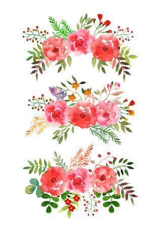 166 777 watercolor floral stock vector illustration and royalty free