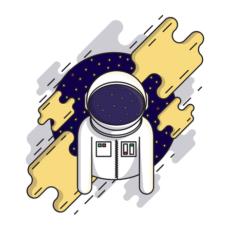 宇宙空間で宇宙服とヘルメットでかわいい宇宙飛行士 宇宙のベクター イラストです フラット モダン デザイン 衣類や土産品の印刷に適しています の イラスト素材 ベクタ Image 宇宙空間で宇宙服とヘルメットでかわいい宇宙飛行士 宇宙のベクター イラストです フラット モダン デザイン 衣類や土産品の印刷に適しています の イラスト素材 ベクタ Image