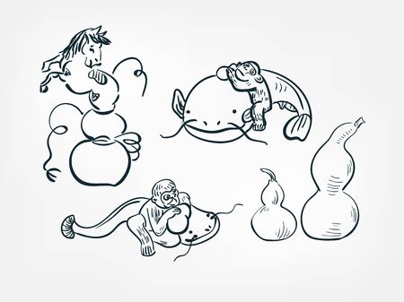 467 ひょうたん のイラスト素材 ベクター 123rf 467 ひょうたん のイラスト素材 ベクター 123rf