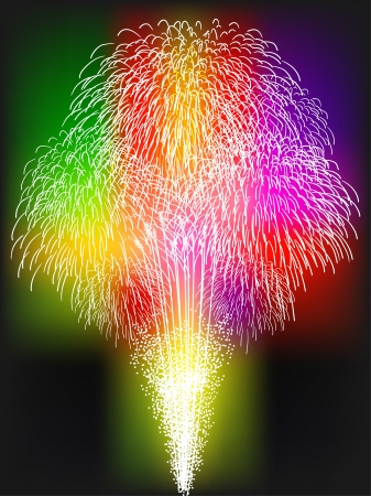 夏の花火大会のイラスト のイラスト素材 ベクタ Image 夏の花火大会のイラスト のイラスト素材 ベクタ Image