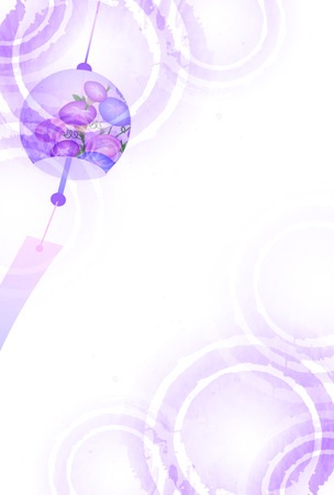 風鈴朝顔夏背景の挨拶 のイラスト素材 ベクタ Image 風鈴朝顔夏背景の挨拶 のイラスト素材 ベクタ Image