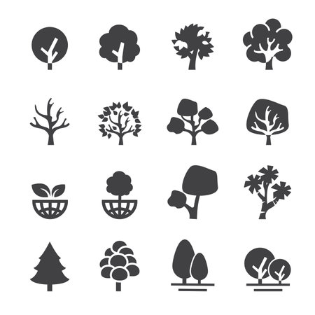tree icon Vector Illustration