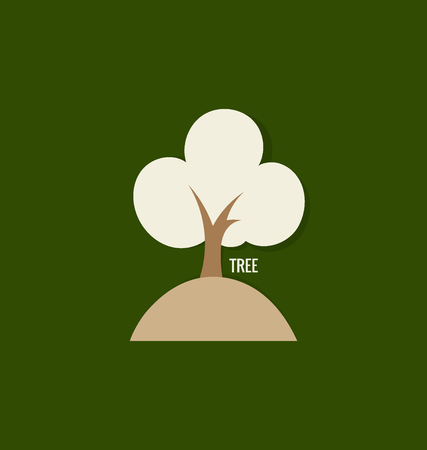 Abstract tree. vector illustration. Фото со стока