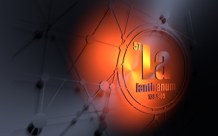 lanthanum chemical element sign with atomic number and atomic weight chemical element of periodic - Lanthanum Periodic Table Atomic Mass lanthanum chemical element sign with atomic number and atomic weight chemical element of periodic - Lanthanum Periodic Table Atomic Mass