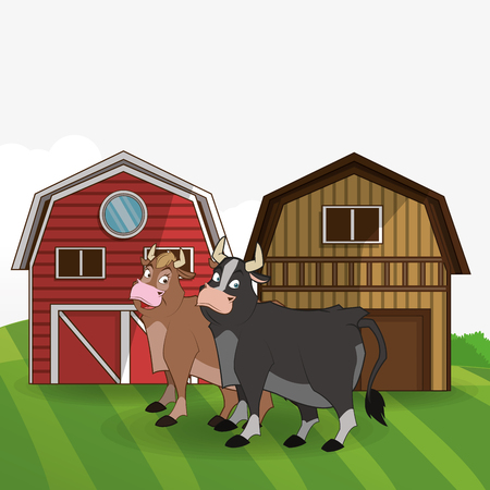 Farm concept with icon design, vector illustration 10 eps graphic.