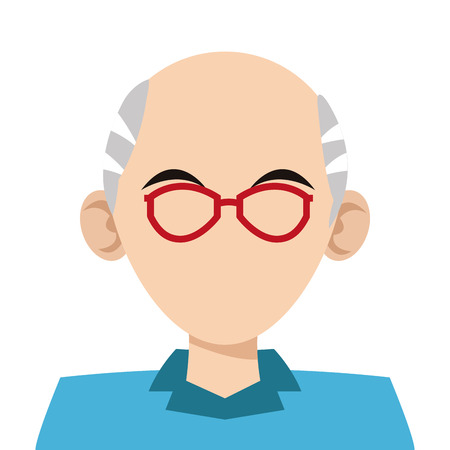 白髪と赤いフレームの眼鏡のアイコンを持つ男の頭をシンプルなフラット デザイン ベクトル イラスト のイラスト素材 ベクタ Image 白髪と赤いフレームの眼鏡のアイコンを持つ男の頭をシンプルなフラット デザイン ベクトル イラスト のイラスト素材 ベクタ Image