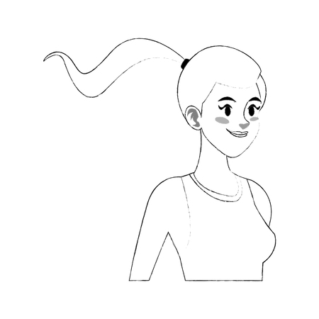 若い可愛い女性ジョギング スポーツ アイコン画像ベクトル イラスト デザイン スケッチ スタイル のイラスト素材 ベクタ Image 若い可愛い女性ジョギング スポーツ アイコン画像ベクトル イラスト デザイン スケッチ スタイル のイラスト素材 ベクタ Image