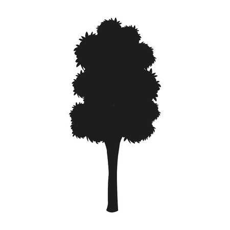 シルエットの木の森分岐葉植物園ベクトル図 のイラスト素材 ベクタ Image シルエットの木の森分岐葉植物園ベクトル図 のイラスト素材 ベクタ Image
