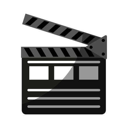 カチンコ映画アイコン画像ベクトル イラスト デザインのイラスト素材 ベクタ Image