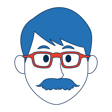 眼鏡キャラ顔アバター男性ベクター イラストを持つ男 のイラスト素材 ベクタ Image 眼鏡キャラ顔アバター男性ベクター イラストを持つ男 のイラスト素材 ベクタ Image