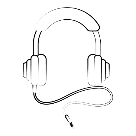 ヘッドフォン コード音楽アイコン画像ベクトル イラスト デザイン のイラスト素材 ベクタ Image ヘッドフォン コード音楽アイコン画像ベクトル イラスト デザイン のイラスト素材 ベクタ Image