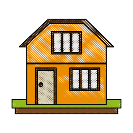 家族の家庭や 2 階建ての家アイコン画像ベクトル イラスト デザインのイラスト素材 ベクタ Image 4426