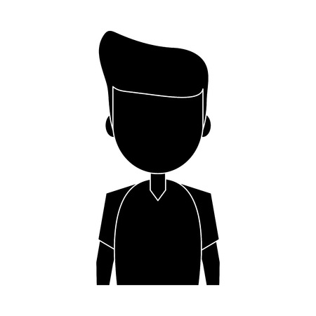 女の子の子供漫画顔のないアイコンベクトルイラストグラフィックデザインのイラスト素材 ベクタ Image 女の子の子供漫画顔のないアイコンベクトルイラストグラフィックデザインのイラスト素材 ベクタ Image