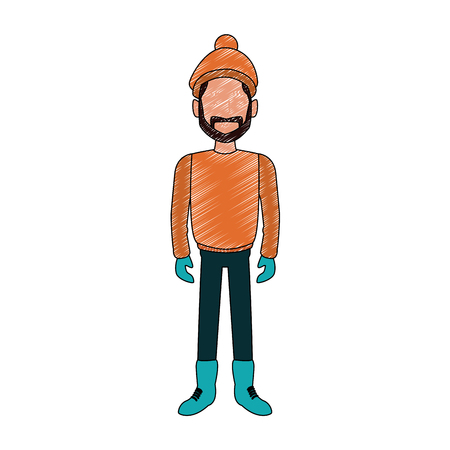 冬服ベクトルイラストグラフィックデザインの男 のイラスト素材 ベクタ Image 冬服ベクトルイラストグラフィックデザインの男 のイラスト素材 ベクタ Image
