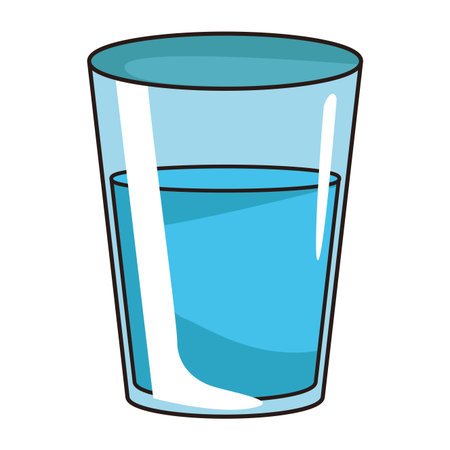 Water Glass Cup Royalty Free SVG, Cliparts, Vectors, And Stock  Illustration. Image 109716187.