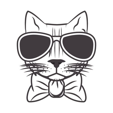 3 626 猫のサングラス のイラスト素材 ベクター 123rf