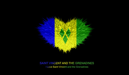 ペルー国旗の心の抽象的な背景 の写真素材 画像素材 Image