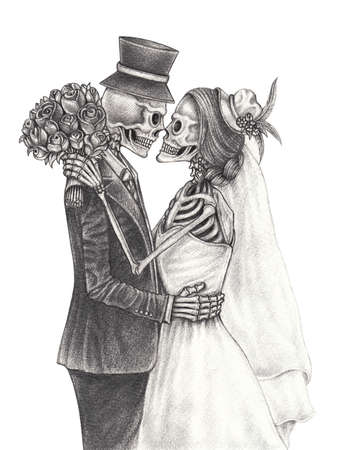 39 557 Dessin Couple Mariage Imagenes Y Fotos 123rf