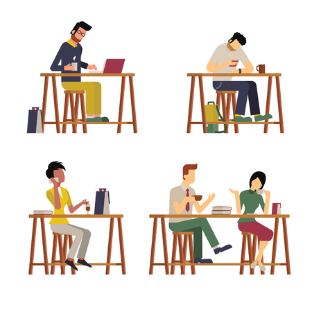 様々 なお客様があり 男性と女性のイラストでは 木製のバーでコーヒーをお楽しみください 多様な多民族の文字 フラットなデザイン ビンテージ スタイル のイラスト素材 ベクタ Image 様々 なお客様があり 男性と女性のイラストでは 木製のバーでコーヒーをお楽しみください 多様な多民族の文字 フラットなデザイン ビンテージ スタイル のイラスト素材 ベクタ Image