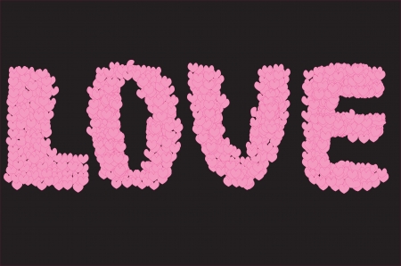 心のいくつかのピンク色から愛を組み合わせた の写真素材 画像素材 Image 6903