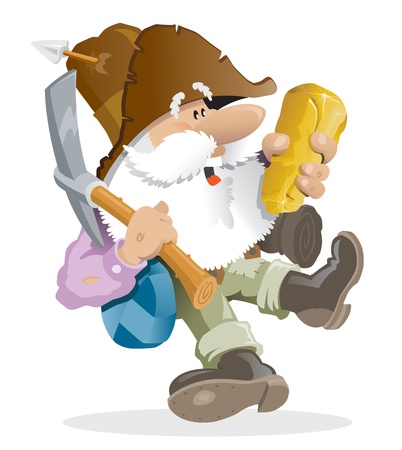 Prospector Stock Photo