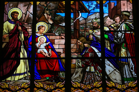 134.贅沢アルパカ素材◎伊ナポリの至宝「マリオムスカリエッロ」リッチなグレージュ色で魅せる!!!至極の1枚仕立てチェスターコート 44 S 聖母マリア、ステンド グラスの窓で、聖マルティン教会