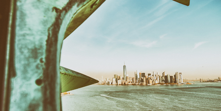 Statue of liberty in new york interior view Stock Photo