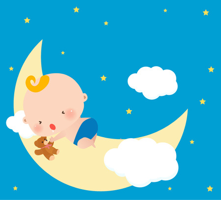 41 269 Bebe Qui Dort Vectores Ilustraciones Y Graficos 123rf