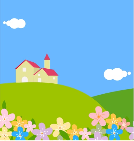 Villa on a hill