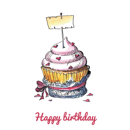 199 477 Carte Anniversaire Vintage Vectores Ilustraciones Y Graficos 123rf