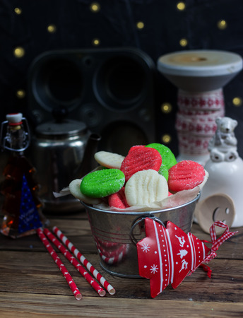 christmas peppermint patties homemade christmas candy and christmas decoration on rustic wooden table selective - Homemade Christmas Candy christmas peppermint patties homemade christmas candy and christmas decoration on rustic wooden table selective - Homemade Christmas Candy