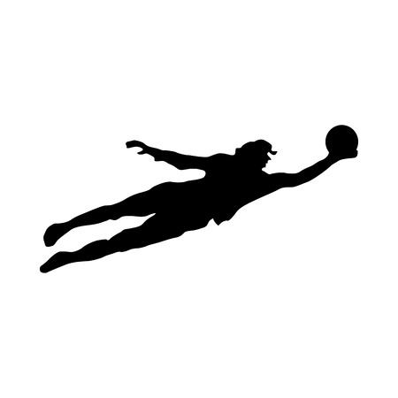 ハンドボール サッカー ゴールキーパー シルエット ベクトル ゴールキーパーのシルエット のイラスト素材 ベクタ Image ハンドボール サッカー ゴールキーパー シルエット ベクトル ゴールキーパーのシルエット のイラスト素材 ベクタ Image
