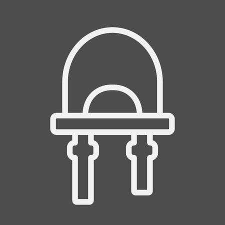 Led アイコン 発光ダイオードのベクター イラストです ベクトル フラットなデザイン のイラスト素材 ベクタ Image Led アイコン 発光ダイオードのベクター イラストです ベクトル フラットなデザイン のイラスト素材 ベクタ Image