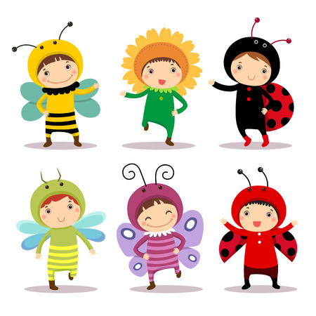 butterfly: Tác giả của những đứa trẻ dễ thương mặc côn trùng và hoa trang phục