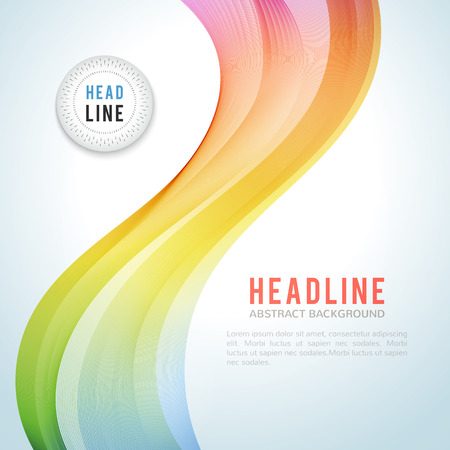 白い背景に分離された抽象的なカラフルな波 現代のビジネス デザインの例 未来的な壁紙 プレゼンテーション カード チラシ パンフレットのクールな要素です の写真素材 画像素材 Image 白い背景に分離された抽象的なカラフルな波 現代のビジネス デザインの例 未来的な壁紙 プレゼンテーション カード チラシ パンフレットのクールな要素です の写真素材 画像素材 Image