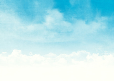 青い空と雲の抽象的なコピーの領域と背景イラスト の写真素材 画像素材 Image