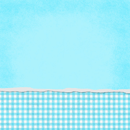 blue: Hình vuông Teal và trắng Gingham Torn Grunge Textured Bối cảnh với không gian sao chép ở đầu Kho ảnh