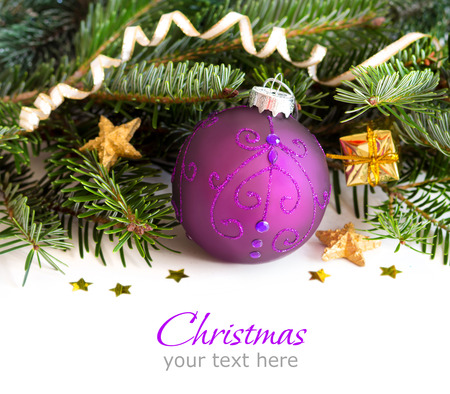 Goldene Weihnachtsschmuck Grenze Auf Weissem Hintergrund Lizenzfreie Fotos Bilder Und Stock Fotografie Image 34748329