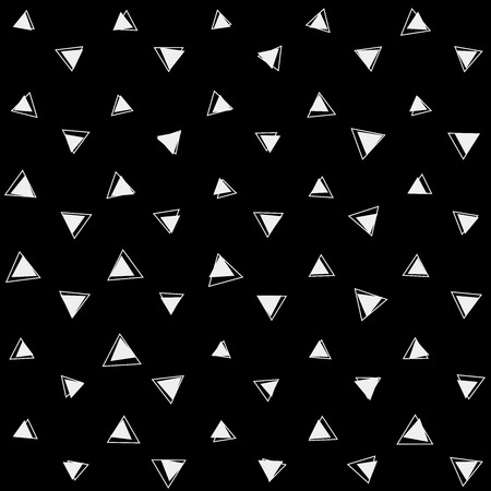 パターン モノクロ背景シンプルな三角形 レトロなビンテージ デザインのベクトル 幾何学的です のイラスト素材 ベクタ Image パターン モノクロ背景シンプルな三角形 レトロなビンテージ デザインのベクトル 幾何学的です のイラスト素材 ベクタ Image