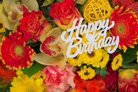 Download Rose And Carnation Happy Birthday Flower Wallpaper