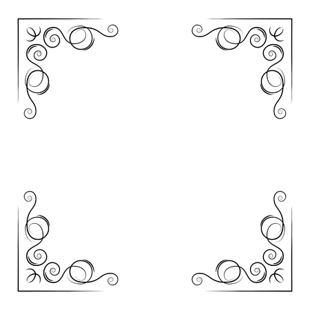 page border corner design