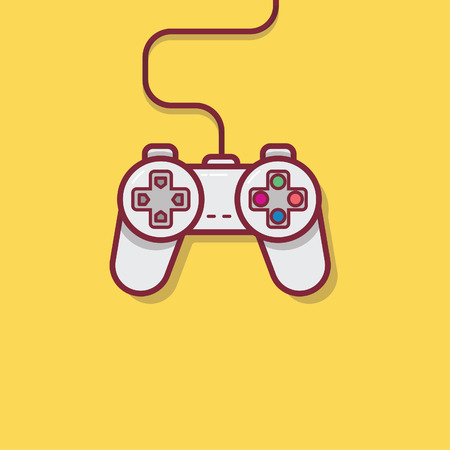 ゲームコントローラーフラットアイコンイラスト要素デザインのイラスト素材 ベクタ Image ゲームコントローラーフラットアイコンイラスト要素デザインのイラスト素材 ベクタ Image