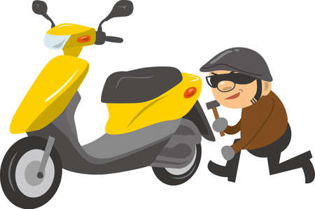 7 原付 のイラスト素材 ベクター 123rf