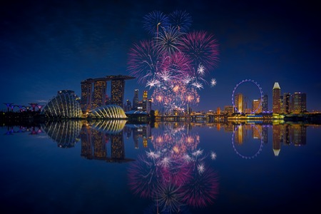 シンガポール シンガポール 8 月 9 日 シンガポール 51 ナショナルデー パレードの祭典のリハーサル 16 年 8 月 9 日 の写真素材 画像素材 Image