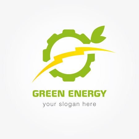 energy company logo electrical or mechanic industrial company electricity company logo