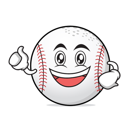 野球の超クールな顔文字 のイラスト素材 ベクタ Image 野球の超クールな顔文字 のイラスト素材 ベクタ Image