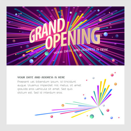 grand invitation card design