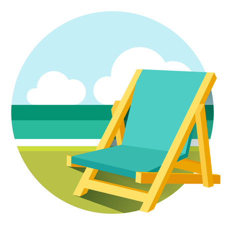 Liegestuhl Am Strand Clipart sdatec.com