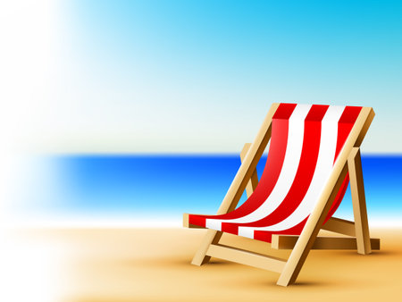 Beach Chair Vector Beach Chair Vector